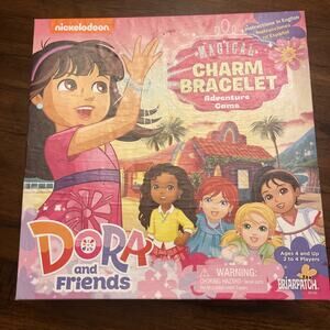Dora and Friends Magical Charm Bracelet Game Nickelodeon Age 4+, 2-4 Players